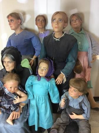 Illustration for article titled Why There Are So Many Craigslist Sales for Terrifying Amish Wax Figures